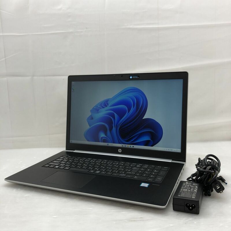 Windows11 Pro HP HP ProBook 470 G5 2VE59PA#ABJ Core i5-8550U メモリ24GB HDD 1TB 17.3インチ T013303