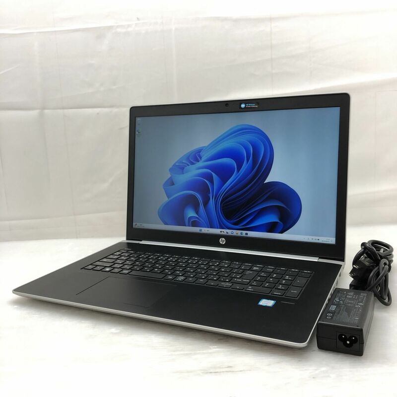Windows11 Pro HP HP ProBook 470 G5 2VE59PA#ABJ Core i7-8550U メモリ24GB HDD 1TB 17.3インチ T013304