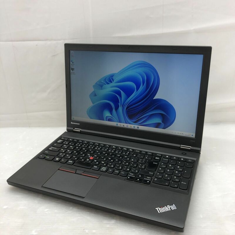 1円 【ジャンク】Windows11 Pro Lenovo ThinkPad W541 TP00060B Core i7-4710MQ メモリ32GB HDD 500GB 15.6インチ T012691【訳アリ】