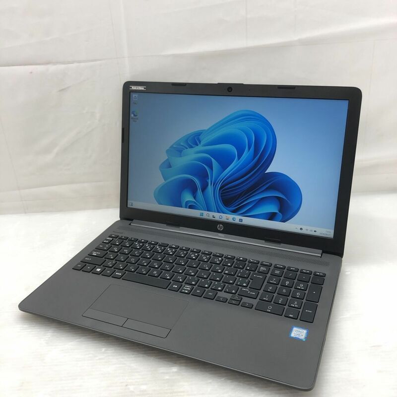 1円 【ジャンク】Windows11 Pro HP HP 250 G7 Notebook PC 5KX42AV Core i5-8265U メモリ8GB NVMe 256GB 15.6インチ T012813【訳アリ】