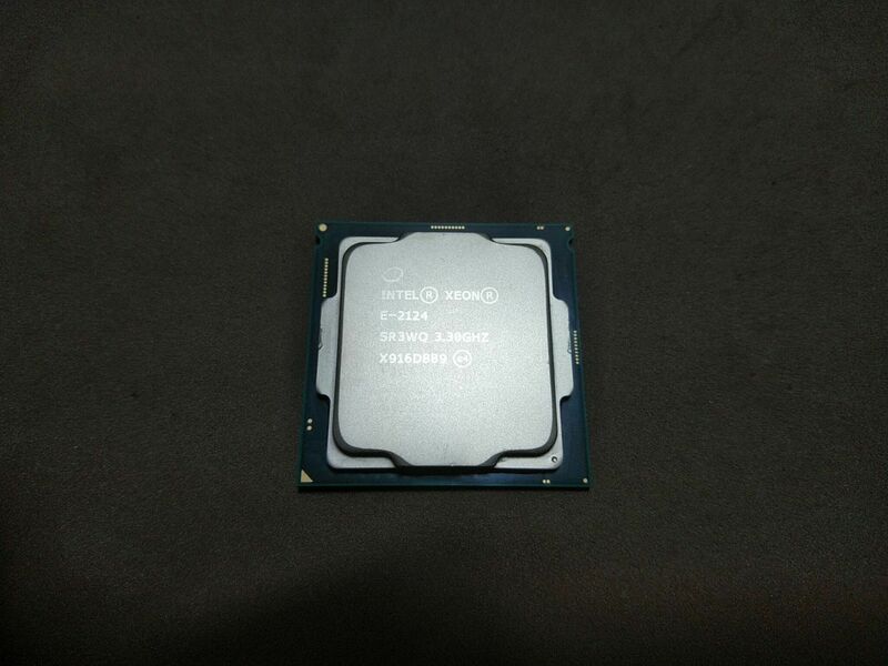 1円〜【ジャンク】Intel Intel XEON E-2124 XEON E-2124 T013528【訳アリ】