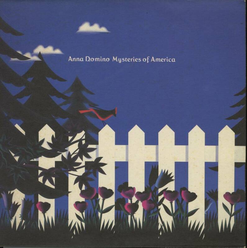 オランダLes Disques Du Crpuscule盤オリジLP！Anna Domino / Mysteries Of America 1990年 TWI 888 アンナ・ドミノ シンセ・ポップ