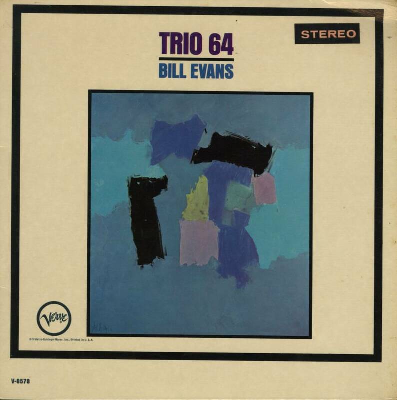 米VerveLP！ステレオ盤 Bill Evans / Trio 64 1964年 V6-8578 ビル・エヴァンス Gary Peacock Paul Motian サンタが街にやってくる