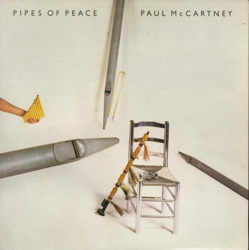 英ParlophoneオリジLP マト枝1U！Paul McCartney / Pipes Of Peace 1983年 PCTC1652301 Michael Jackson ポール・マッカトニー Beatles
