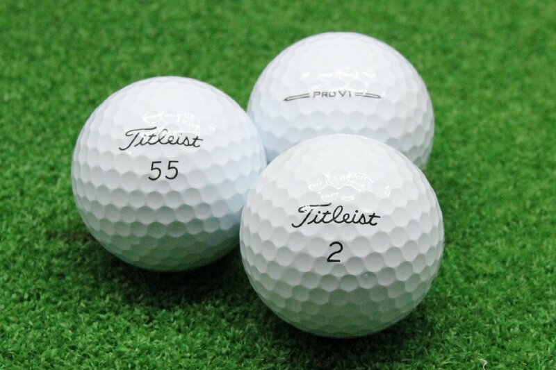 ABランク タイトリスト Titleist PRO V1 2023年モデル 20個 球手箱 ロストボール