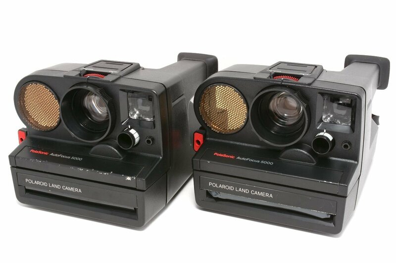 【2台まとめ】Polaroid ポラロイド PolaSonic AutoFocus 5000 ×2台セット #43764693