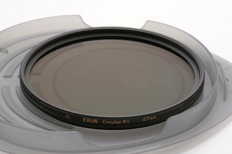 【美品】 MARUMI EXUS Circular P.L 67mm マルミ光機 PLフィルター コントラスト上昇 反射除去 帯電防止 撥水防汚 816113 #4721