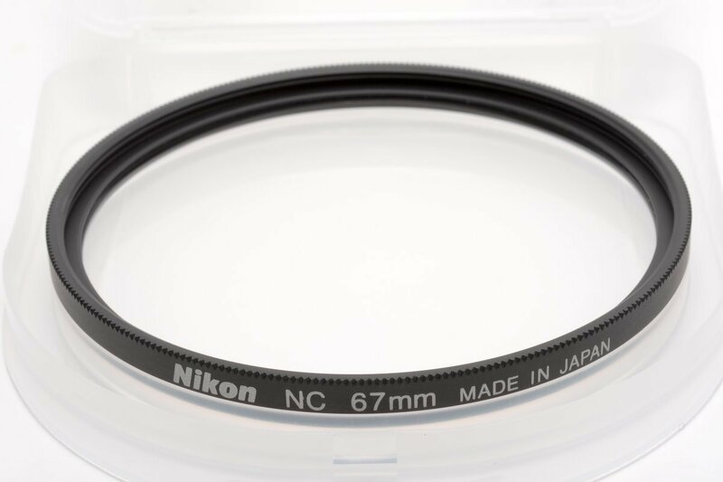 【美品】 Nikon ニュートラルカラーNC 67mm 純正レンズ保護フィルター プロテクションフィルター #4725