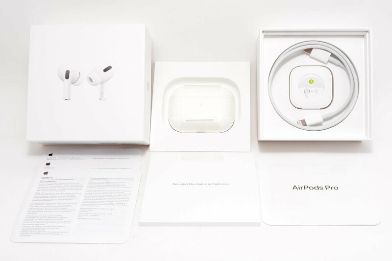 【やや難あり品】Apple MWP22J/A AirPods Pro with Wireless Charging Case A2083 A2084 A2190 アップル エアーポッズ プロ 第1世代 #2766