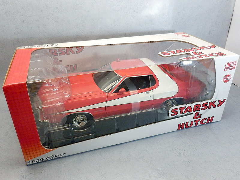 グリーンライト スタスキー&ハッチ 1976 フォード グラントリノ 1/18 GreenLight Ford Gran Torino Starsky and Hutch 絶版 レア