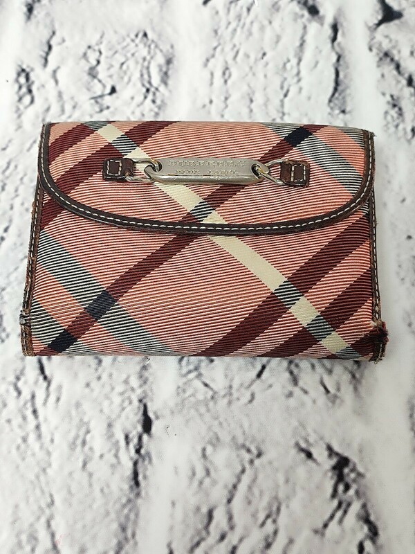 【売り切り】BURBERRY バーバリー ブルーレーベル 財布 ウォレット 3248-3