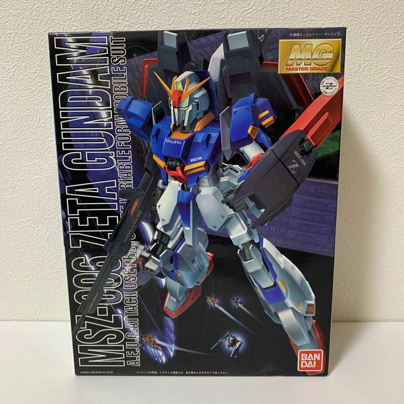 ゼータガンダム MSZ-006 1/100スケールガンプラ 100スケール 機動戦士Zガンダム BANDAI 機動戦士ガンダム 未組立 バンダイ Zガンダム