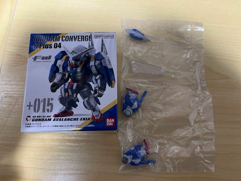 【即決 未開封】+15 ガンダムアヴァランチエクシア + 拡張パーツ FW GUNDAM CONVERGE ♯Plus 04 ガンダムコンバージ プラス