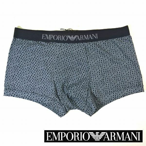新品 EMPORIO ARMANI エンポリオアルマーニ ロゴ ボクサーパンツ 下着 ボクサーブリーフ XL LL 紺 灰 緑 メンズ 男性 紳士 正規品
