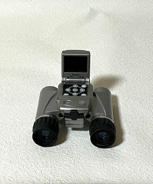 kenko New Bino catch MASTER デジタルカメラ付き双眼鏡 ケンコー 8×22 3.1MP 2×AAA 3V 1.5インチ TFT カラー 液晶モニター SD 記録