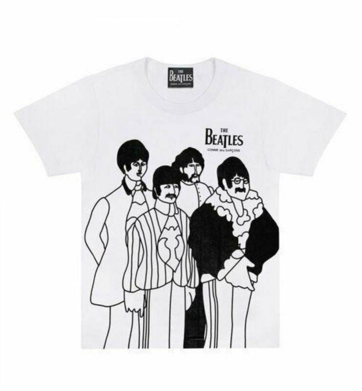 The Beatles COMME des GARCONS Tシャツ サザン 茅ヶ崎ライブ ギャルソン ビートルズ コラボ L 桑田佳祐
