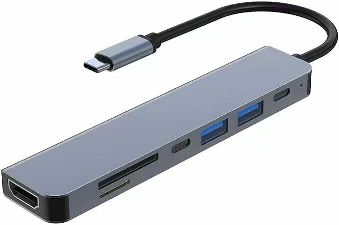 USB Type C ハブ 3.1プロトコル対応 PD充電(100w) SD microSDカードリーダー 4K HDMI USB