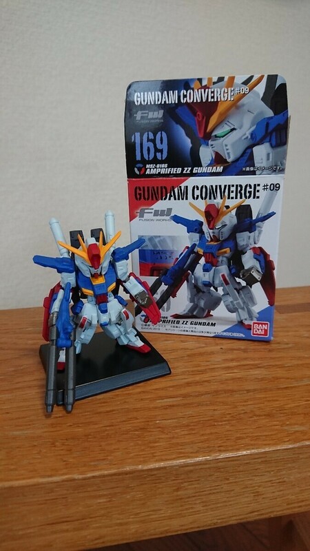 ガンダムコンバージ #09 強化型ZZガンダム 169 MSZ-010S FW GUNDAM CONVERGE バンダイ ダブルゼータガンダム