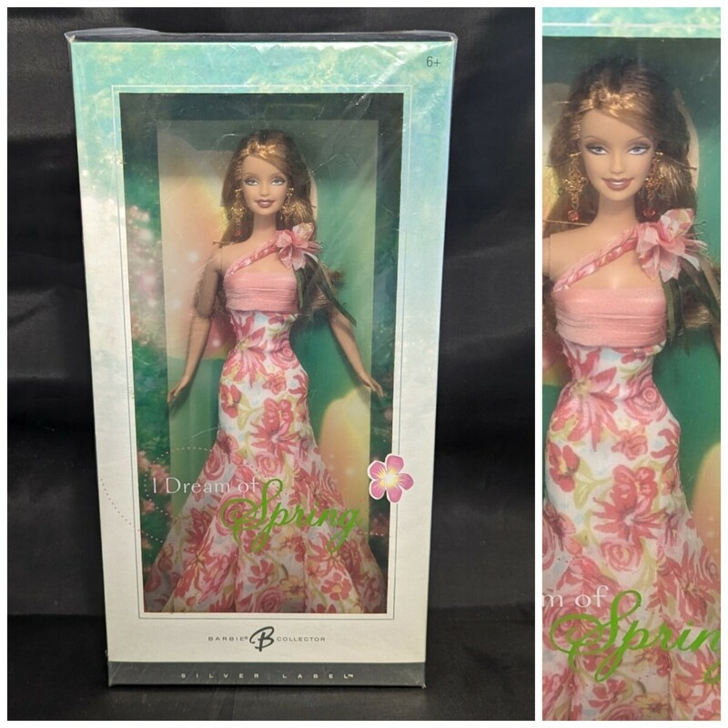 ★未使用品★　ヴィンテージ　マニア放出品　I DREAM OF SPRING バービー　バービー人形　フィギュア　ドレス　Barbie Silver Label 