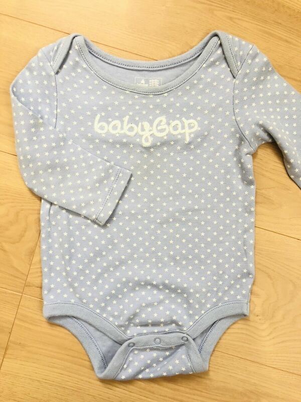 ☆babyGap/ベビーギャップ☆星柄長袖コットンボディ70☆