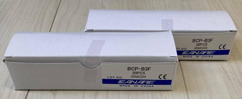 【即決】(宅急便コンパクト配送料込み)BCP-B3F×40個セット カナレ電気製 BNCコネクター 未開封新品 CANARE　3CFBケーブル用