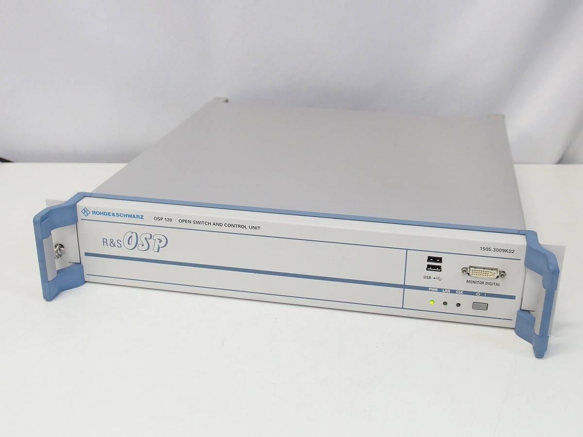 ROHDE&SCHWARZ OPS120 OPEN SWITCH AND CONTROL UNIT 1505.3009K02 ＊405878