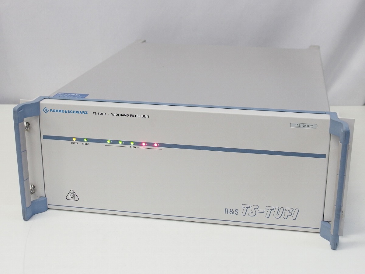 ROHDE&SCHWARZ TS-TUFI1 WIDEBAND FILTER UNIT 1521.0000.02 *405880