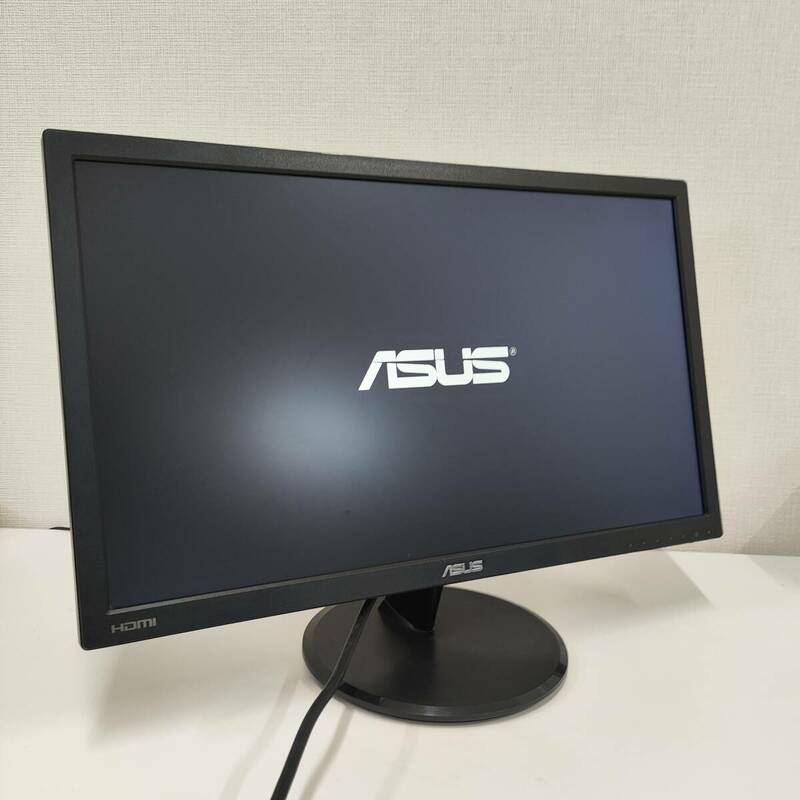 6090【通電映像OK☆ASUS / 液晶ディスプレイ】現状品 21.5型 FHDワイド液晶 角度調整◎≪VP228HE≫エイスース ゲーミング PC モニター 増設