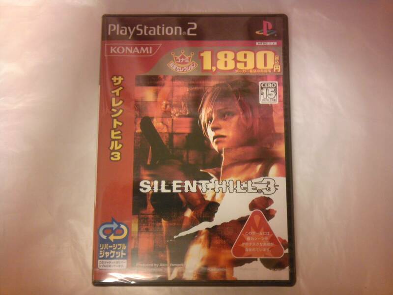 未開封 PS2 サイレントヒル3 SILENT HILL 3 コナミ殿堂セレクション