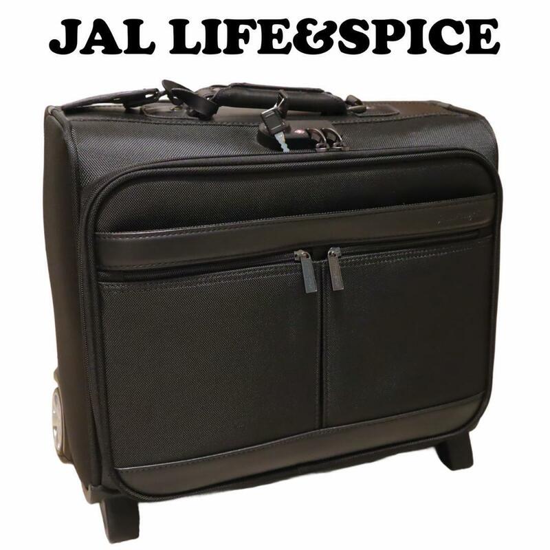 JAL×イオン JAL LIFE&SPICE キャリーケース スーツケース バッグ 2輪 TSAロック