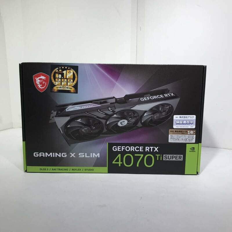 msi GeForce RTX 4070 Ti SUPER GAMING X SLIM