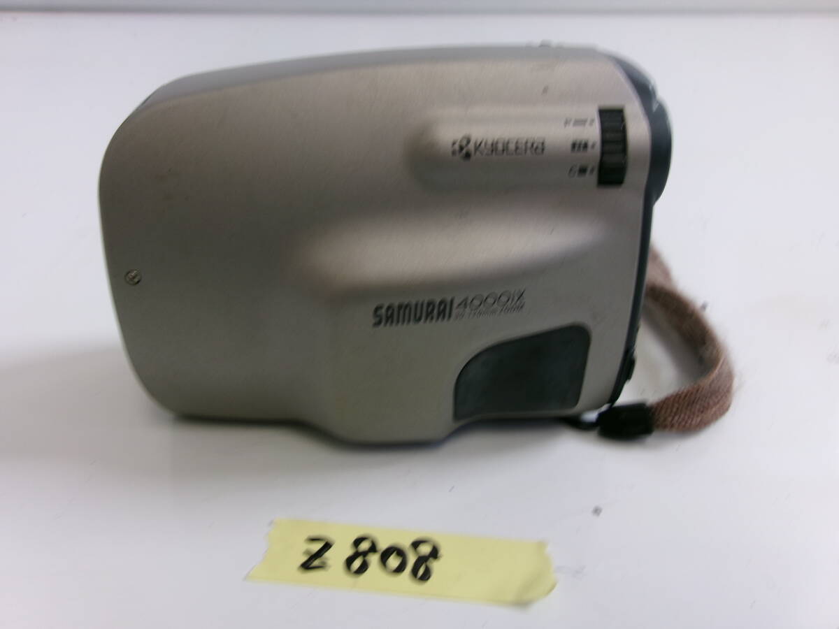 (Z-808)KYOCERA SAMURAI 4000iX コンパクトカメラ ジャンク ※水濡れ品