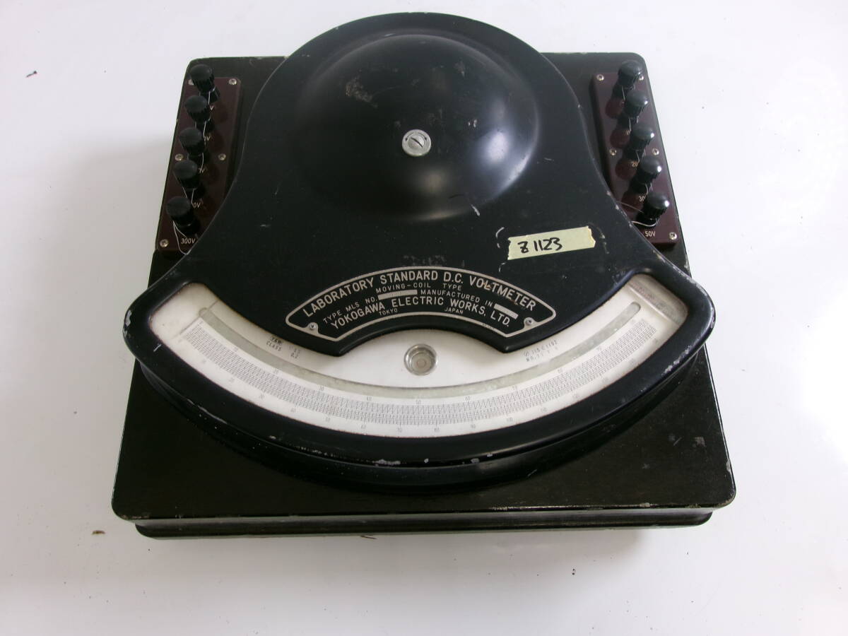 (Z-1123)横河電機 アンティーク ボルトメーター MLS 動作未確認 現状品