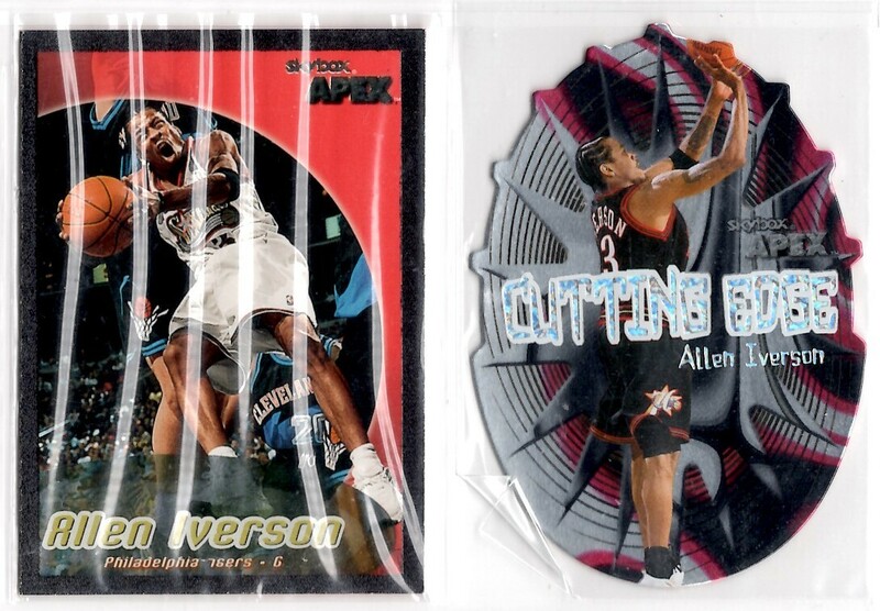 NBA 99-00 SKYBOX APEX Allen Iverson アレン・アイバーソン 　2種セット 　 新品ミント状態品