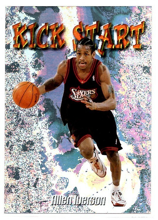 NBA 98-99 TOPPS Kick Start KS-5 Allen Iverson アレン・アイバーソン 　新品ミント状態品