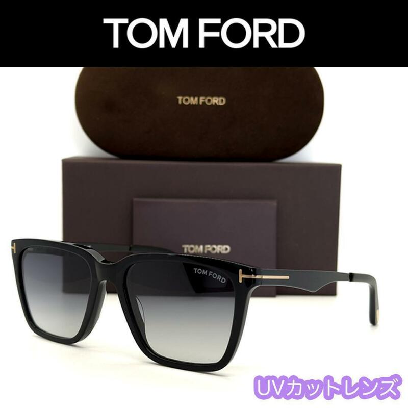 【新品/匿名配送】TOM FORD トムフォード サングラス TF862 Garrett ブラック ゴールド グレー UVカットレンズ メンズ イタリア製