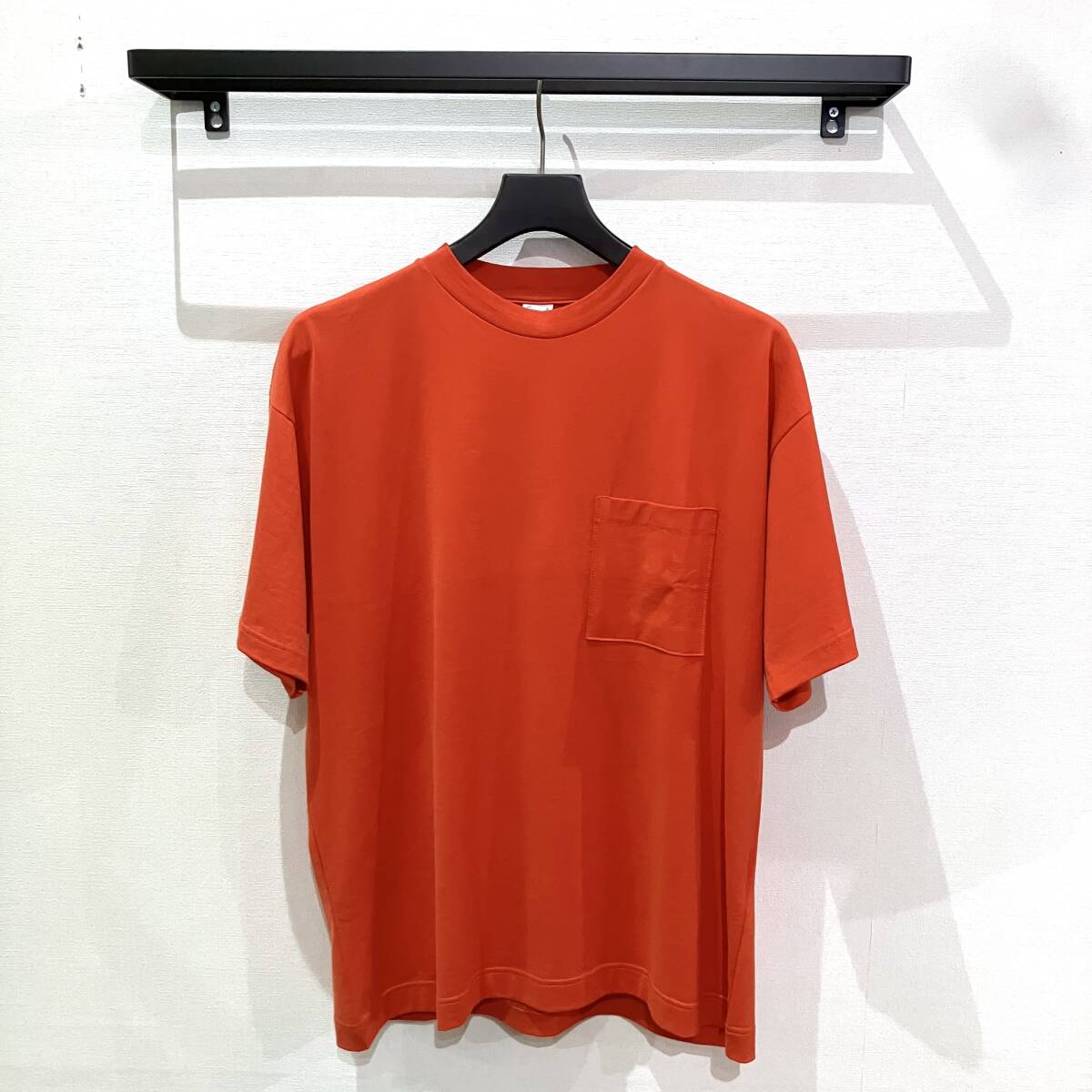 新品 GICIPI ジチピ コットン Tシャツ GRANCHIO イタリア製 オレンジ 5