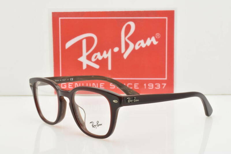 ★新品・正規輸入品！Ray.Ban レイバン RX5328D 5464 RB5328D 5464　レッドブラウン　 メガネフレーム★