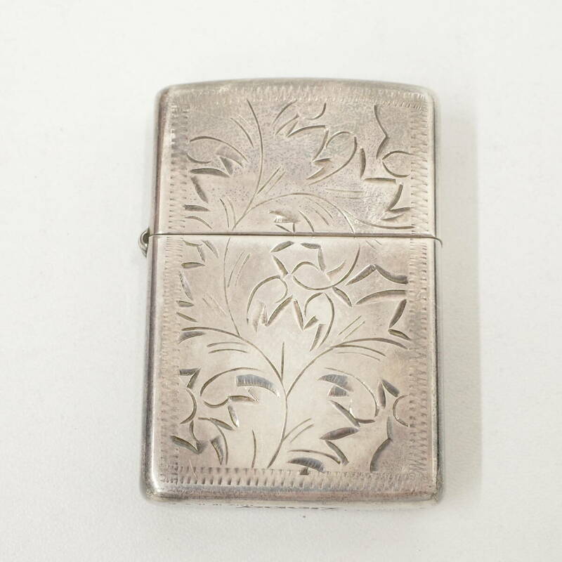 Zippo ジッポー オイルライター 彫金 彫刻 2005 STERLING スターリングシルバー