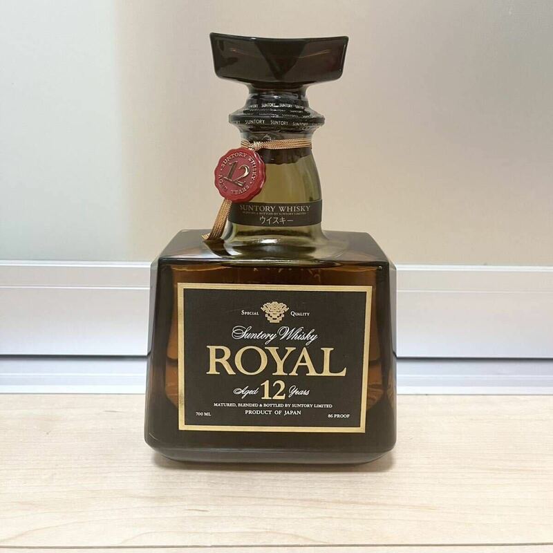 510 未開封 未開栓／SUNTORY ROYAL 12年 サントリー ローヤル 700ml 43%