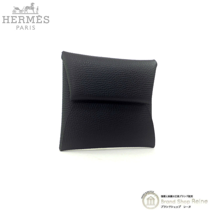 エルメス （HERMES） バスティア ヴォーエプソン ブラック コインケース B刻 H041054CK（新品）