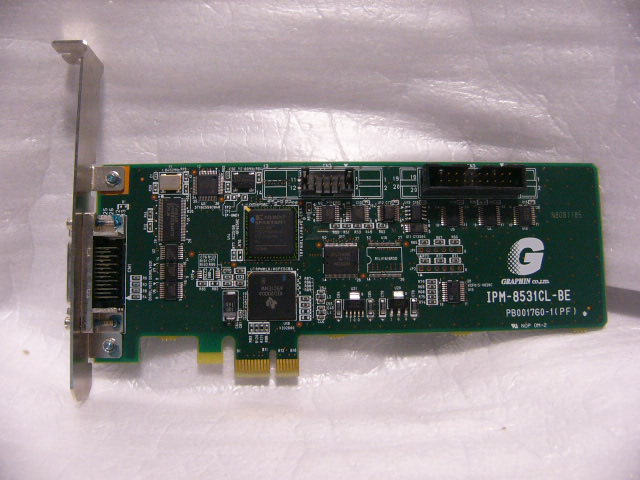 ★動作保証★Graphin/グラフイン IPM-8531CL-BE CameraLinkフレームグラバボード FA画像処理