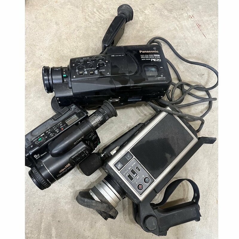 ビデオカメラ　３台