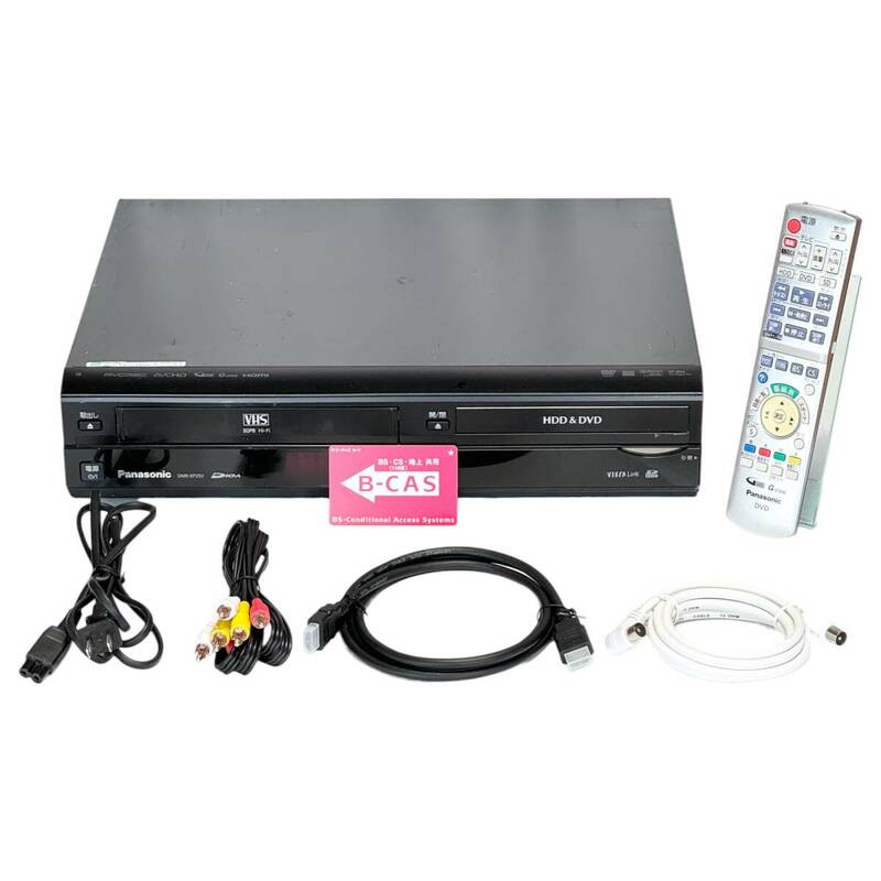 [240374] 動作確認済み パナソニック DMR-XP25V-K 250GB DVDレコーダー VHSビデオ一体型 DIGA