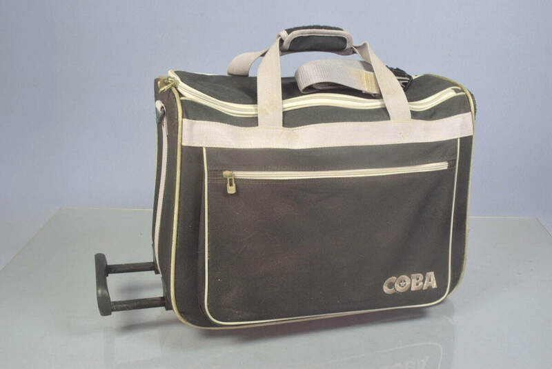 ◆中古品【COBA ボーリング】ダブル・カートバッグ　2個入りバッグ