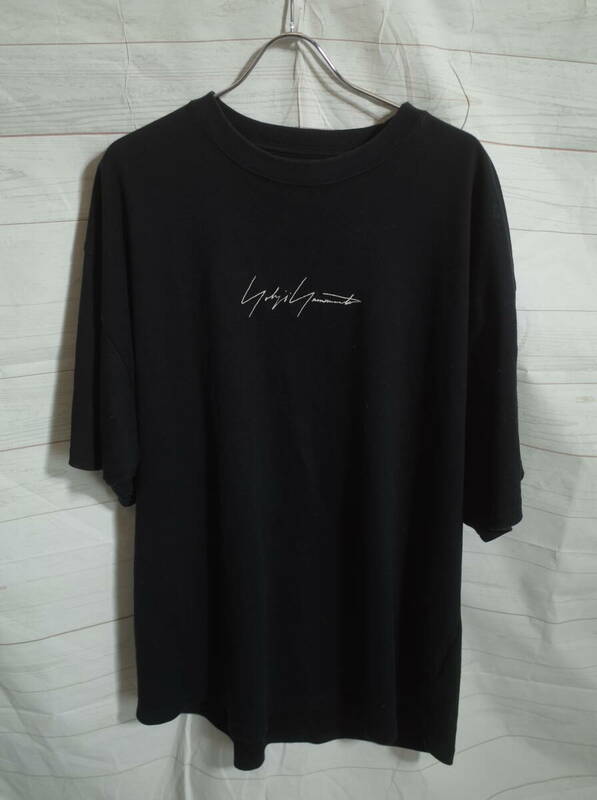 22SS Yohji Yamamoto POUR HOMME ヨウジヤマモト × New Era ニューエラ OVERSIZED PERFORMANCE SHORT SLEEVES TEE 半袖Tシャツ XXL(6) 黒