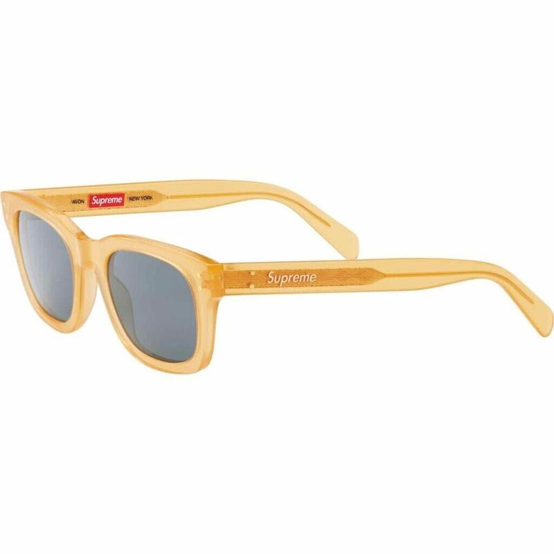 送料無料 ゴールド Supreme Avon Sunglasses Gold シュプリーム エイボン サングラス ベージュ 24SS Box Logo ボックスロゴ 新品未使用
