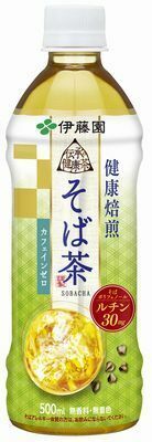 伊藤園伝承の健康茶 健康焙煎そば茶（自販機用）500ｍｌx24本