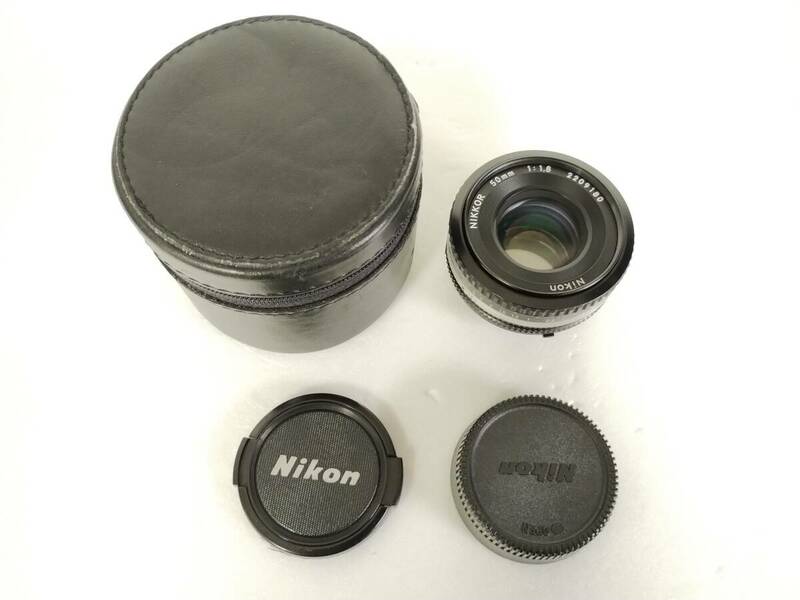 Nikon　ニコン　レンズ　NIKKOR　50㎜　1:1.8