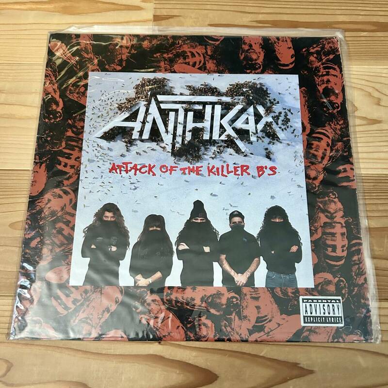 [レア盤] ANTHRAX/ATTACK OF THE KILLER B'S/1991年/422-848 804-1/US盤/アンスラックス/アタックオブザキラービーズ/12インチ/レコード